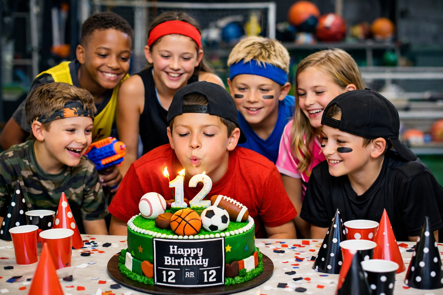 Sports Themed Birthday Party
